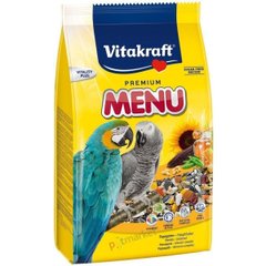 Vitakraft MENU - корм для крупных попугаев - 3 кг Petmarket