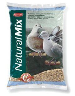 Padovan NaturalMIX tortore e quaglie - Падован - полнорационный корм для декоративных горлиц и перепелов - 5 кг Petmarket