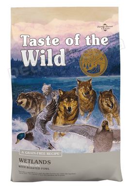Taste of the Wild WETLANDS - холистик корм для собак (утка/курица/перепел) - 2 кг % Petmarket