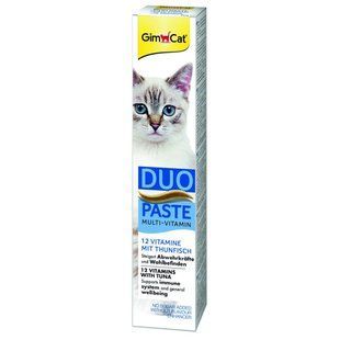 GimCat Duo-Paste Тунець + 12 вітамінів - витамінізована паста для котів - 50 г Petmarket