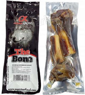 Alpha Spirit Ham Bone TWO HALF - Две половины жевательные кости для собак - 15 см, 1 шт. Petmarket