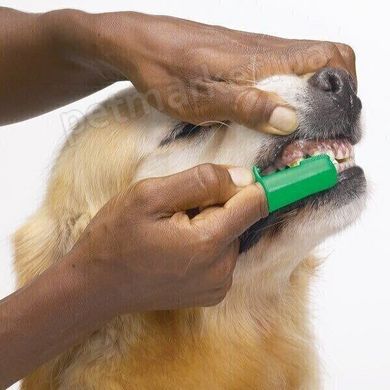 TropiClean Fresh Breath TOOTHBRUSH - зубные щетки на палец для собак и кошек Petmarket