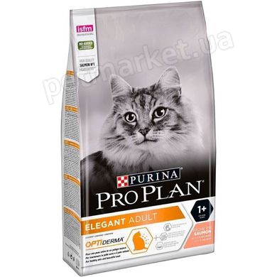 Pro Plan Elegant Adult (Derma Plus) - корм для кішок (лосось) Petmarket