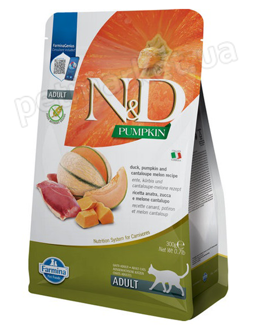 Farmina N&D Pumpkin Cat Adult Duck & Cantaloupe Melon
