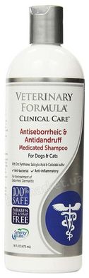 Veterinary Formula ANTISEBORRHEIC & ANTIDANDRUF Medicated Shampoo - антисеборейный шампунь для собак и кошек Petmarket