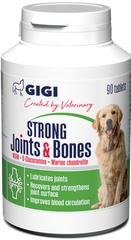 Gigi STRONG Joints & Bones (АктиВет) для профілактики та лікування суглобів собак (1 табл до 10 кг) - 90 табл Petmarket