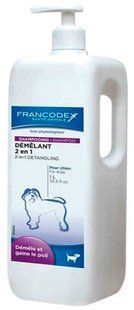 Francodex 2in1 Condit Dog - шампунь-кондиціонер для собак - 1 л Petmarket