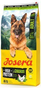 Josera High Protein Adult Chicken (High Energy) - корм для собак с повышенной активностью - 12.5 кг Petmarket