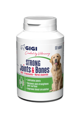 Gigi STRONG Joints & Bones (АктиВет) для профилактики и лечения суставов собак (1 табл до 10 кг) - 90 табл Petmarket