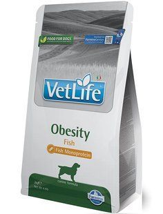 Farmina VetLife Obesity Fish - диетический корм для собак при ожирении с рыбой - 2 кг Petmarket