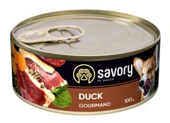 Savory Gourmand Duck - Качка - вологий корм для собак - 800 г Petmarket