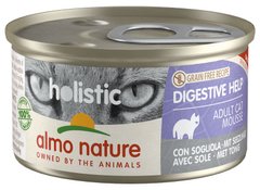 Almo Nature Holistic Digestive Help влажный корм для чувствительных кошек (камбала), 85 г Petmarket