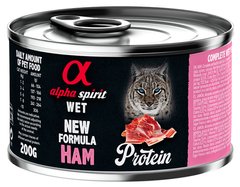 Alpha Spirit Adult Cat Ham - консерви для котів (шинка) Petmarket