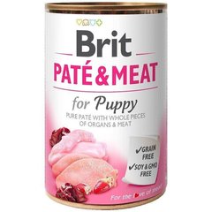 Brit PATE & MEAT for Puppy - консервы для щенков - 400 г Petmarket