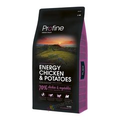 Profine Energy Chicken & Potatoes - корм для собак с повышенной нагрузкой - 15 кг Petmarket