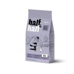 Half&Half Корм ​​сухой для взрослых собак маленьких пород с говядиной Petmarket