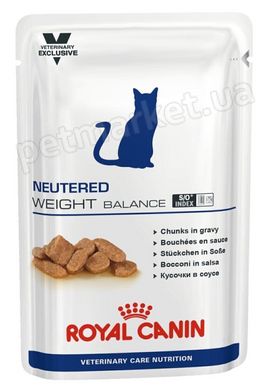 Royal Canin NEUTERED Weight Balance - вологий дієтичний корм для стерилізованих котів і кішок до 7 років - 100 г % Petmarket