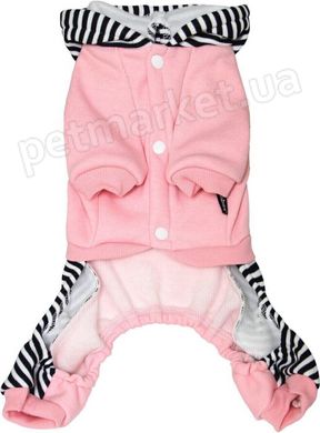 Dobaz MODERN теплий костюм - одяг для собак - Рожевий, M Petmarket