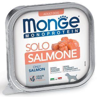 Monge Monoprotein Dog Solo Salmon - монопротеїнові консерви для собак з лососем - 150 г Petmarket