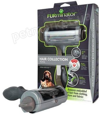 Furminator HAIR COLLECTION Brush - гумова щітка для збору шерсті тварин Petmarket