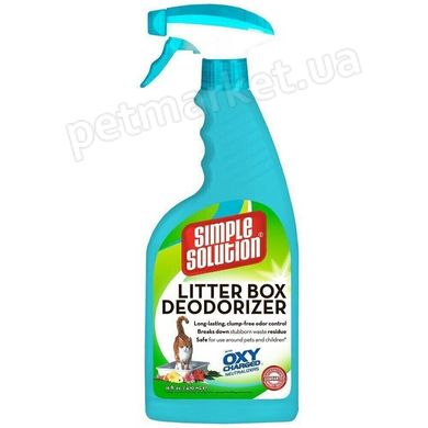 Simple Solution Cat Litter Box Deodorizer - дезодоруючий засіб для чищення та усунення запахів в котячих туалетах Petmarket