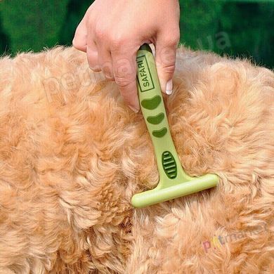 Safari UNDERCOAT RAKE - двухрядные грабли для шерсти собак Petmarket