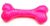 Comfy DENTAL BONE - Кость массажная - игрушка для собак, 12,5 см, розовый Petmarket