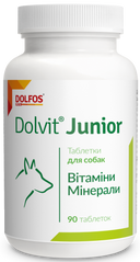 Dolfos DolVit Junior вітамінно-мінеральна добавка для цуценят - 520 табл. % Petmarket