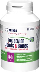 Gigi Senior Joints & Bones для профілактики та лікування суглобів собак від 5 років - 90 табл. Petmarket