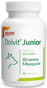 Dolfos DolVit Junior вітамінно-мінеральна добавка для цуценят - 520 табл. % Petmarket