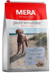 Mera pure sensitive Hering & Kartoffel беззерновий корм для собак (свіжий оселедець/картопля), 12,5 кг Petmarket