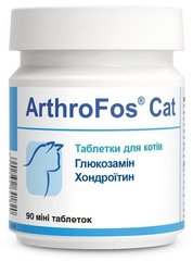 Dolfos ArthroFos Cat добавка для здоровья суставов и мочевых путей кошек - 90 табл. Petmarket