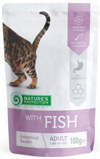 Nature's Protection Intestinal Health вологий корм для здоров'я травлення кішок - 100 г Petmarket
