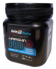 AnimAll Hair Skin PRO добавка для шкіри й шерсті середніх собак і цуценят - 200 табл. Petmarket