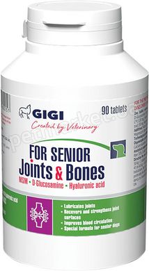 Gigi Senior Joints & Bones для профилактики и лечения суставов собак от 5 лет - 90 табл. Petmarket