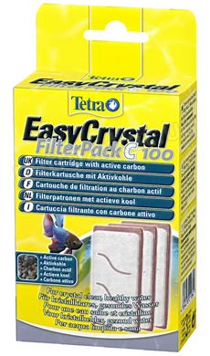 Tetra EasyCrystal C100 - набор сменных фильтрующих картриджей для аквариума Petmarket