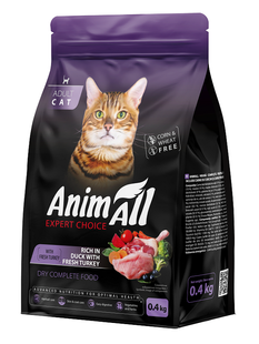 Animall Expert Choice Duck & Turkey - корм для кошек (утка/индейка) Petmarket