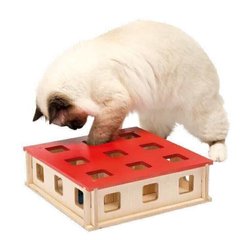 Ferplast MAGIC BOX - Чарівна Коробка - інтерактивна іграшка для котів Petmarket