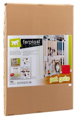 Ferplast PET GATE - металлическая межкомнатная дверь-перегородка для котов и собак % Petmarket