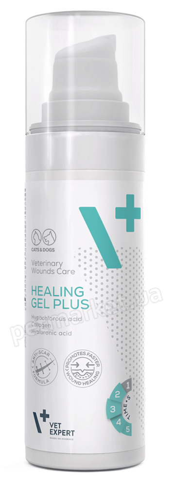 VetExpert Healing Gel Plus - гель для заживления ран у собак и