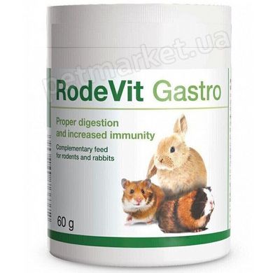 Dolfos RODEVIT GASTRO - РодеВіт Гастро - добавка для травлення кроликів і гризунів Petmarket