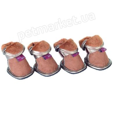 Pet Fashion КРОС - утеплені черевики для собак - №0 Petmarket