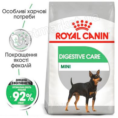 Royal Canin MINI DIGESTIVE CARE - корм для собак мелких пород с чувствительным пищеварением - 3 кг Petmarket
