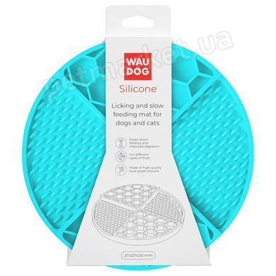 WAUDOG Silicone &mdash; коврик для облизывания и медленного кормления Petmarket