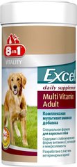 8in1 Excel MULTI VITAMIN Adult - витамины для собак Petmarket