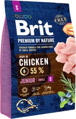 Brit Premium JUNIOR S - корм для щенков мелких пород - 3 кг Petmarket
