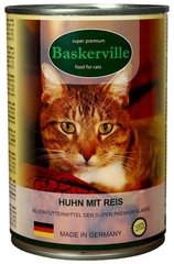 Baskerville КУРИЦА/РИС - консервы для кошек - 400 г Petmarket