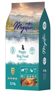 Mystic Puppy Lamb & Rice - низкозерновой корм для щенков (ягенок/рис) Petmarket