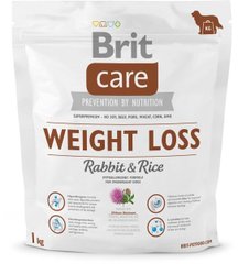 Brit Care WEIGHT LOSS - корм для собак с избыточным весом (кролик/рис) - 3 кг Petmarket