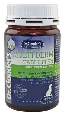 Dr.Clauder's MULTIDERM Tabletten - Мультідерм - таблетки для шкіри і шерсті собак - 185 г % Petmarket